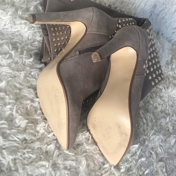 COPY - NEW Suede Fergie Danica Leather Stud Boots - Picture 8 of 8